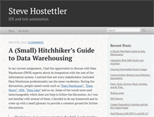 Tablet Screenshot of hostettler.net